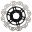 Brake Disc Vee Front Ebcvee Rotor Black