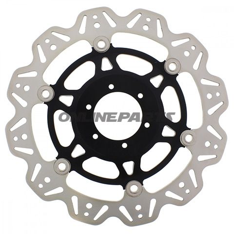 Brake Disc Vee Front Ebcvee Rotor Black