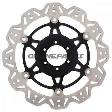 Brake Disc Vee Front Ebcvee Rotor Black