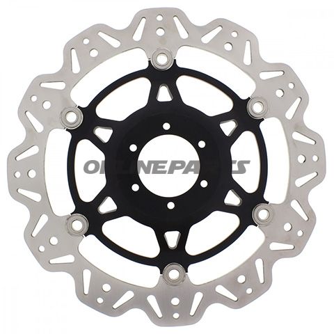 Brake Disc Vee Front Ebcvee Rotor Black