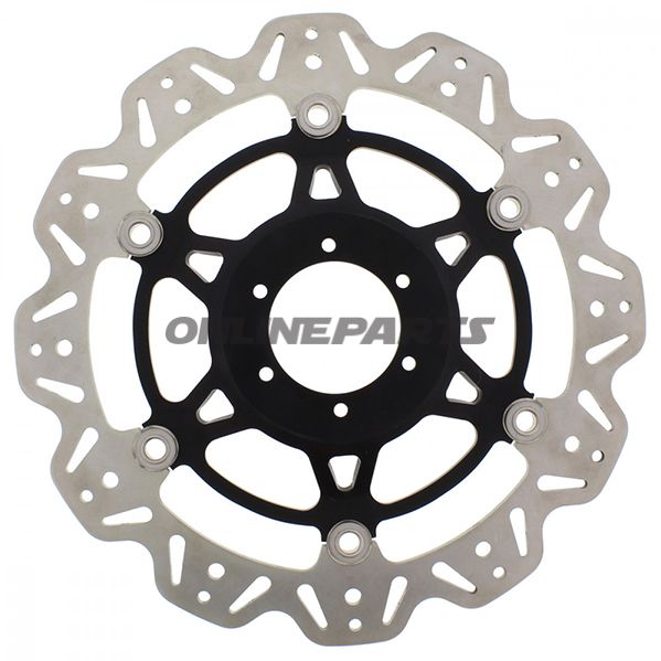 Brake Disc Vee Front Ebcvee Rotor Black