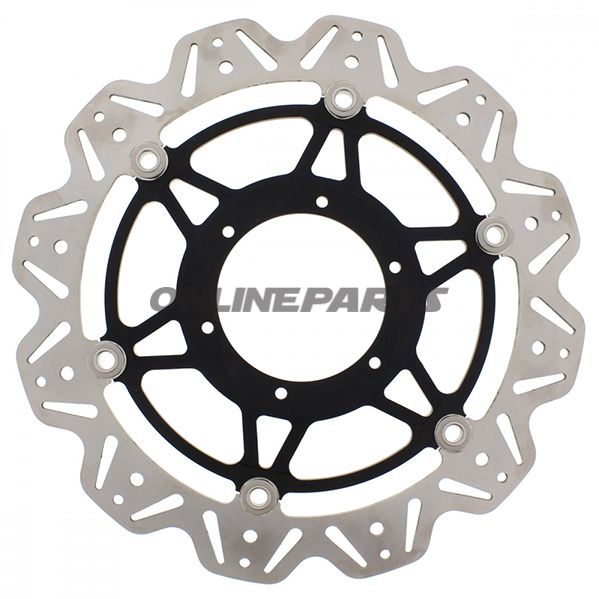 Brake Disc Vee Front Ebcvee Rotor Black