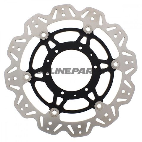 Brake Disc Vee Front Ebcvee Rotor Black