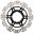 Brake Disc Vee Front Ebcvee Rotor Black