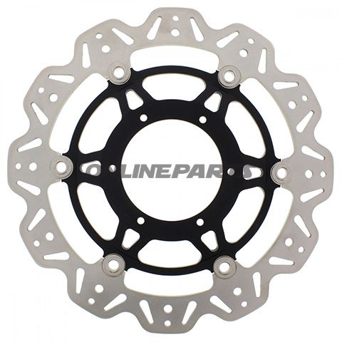Brake Disc Vee Front Ebcvee Rotor Black