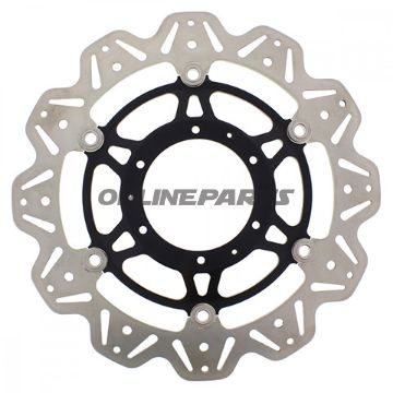 Brake Disc Vee Front Ebcvee Rotor Black