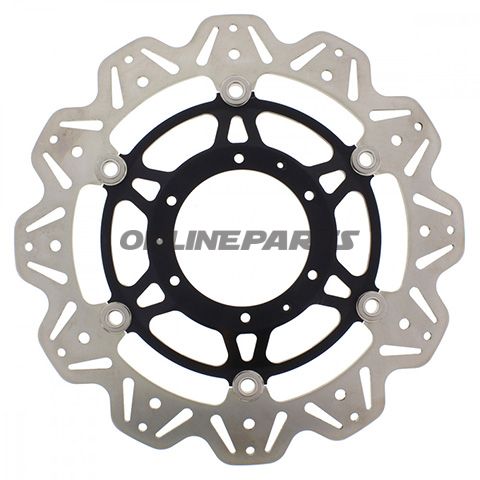 Brake Disc Vee Front Ebcvee Rotor Black