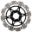 Brake Disc Vee Front Ebcvee Rotor Black