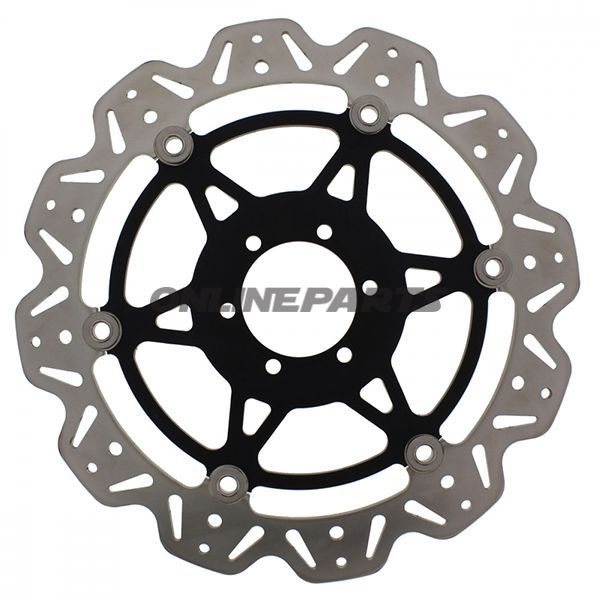 Brake Disc Vee Front Ebcvee Rotor Black