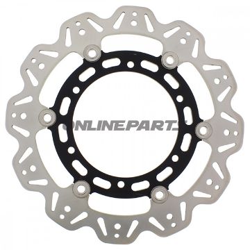 Brake Disc Vee Front Ebcvee Rotor Black
