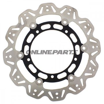 Brake Disc Vee Front Ebcvee Rotor Black