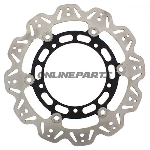 Brake Disc Vee Front Ebcvee Rotor Black