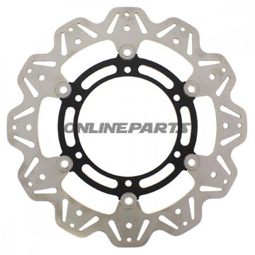 Brake Disc Vee Front Ebcvee Rotor Black