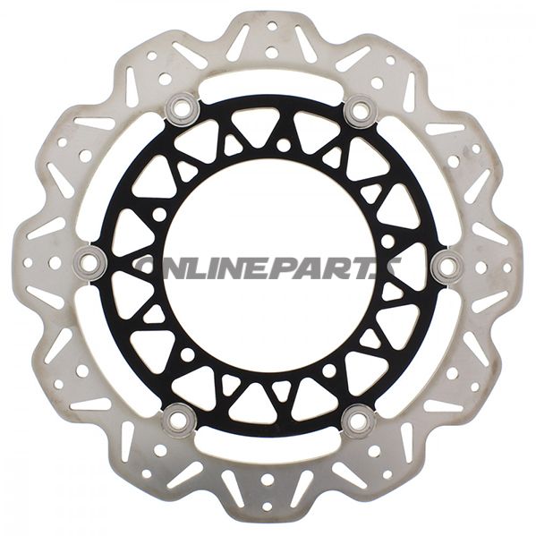 Brake Disc Vee Front Ebcvee Rotor Black