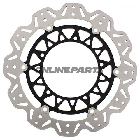 Brake Disc Vee Front Ebcvee Rotor Black