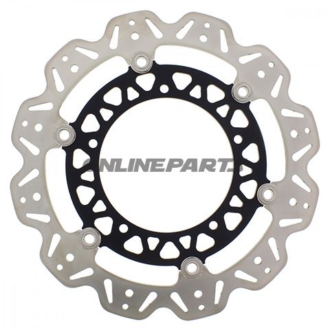 Brake Disc Vee Front Ebcvee Rotor Black
