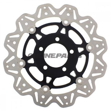 Brake Disc Vee Front Ebcvee Rotor Black