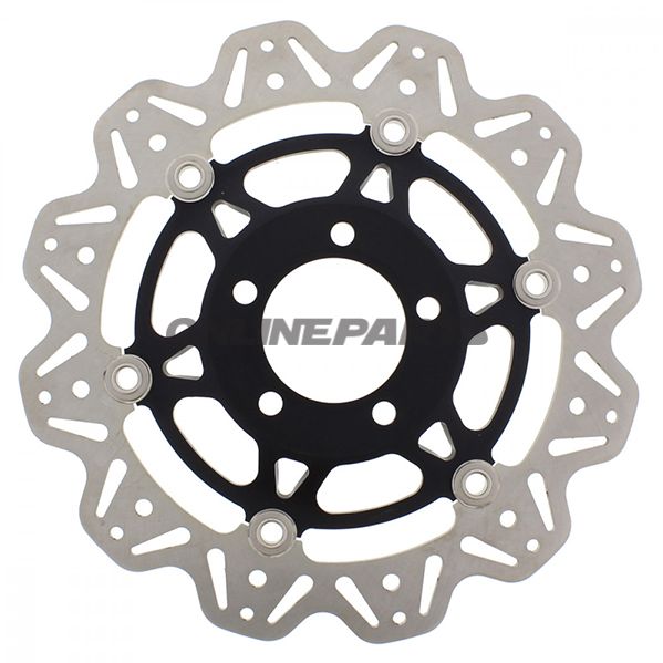 Brake Disc Vee Front Ebcvee Rotor Black