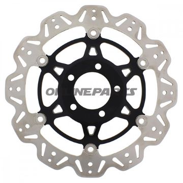 Brake Disc Vee Front Ebcvee Rotor Black