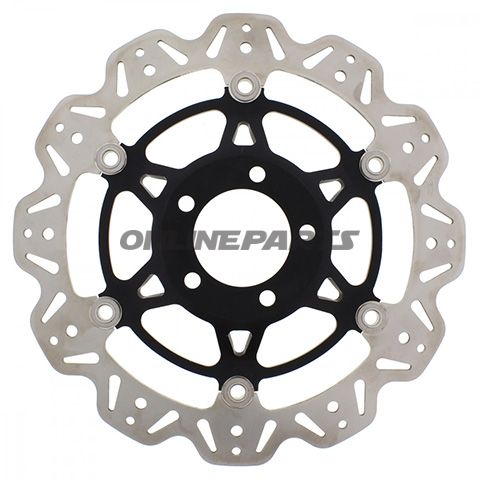Brake Disc Vee Front Ebcvee Rotor Black