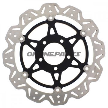 Brake Disc Vee Front Ebcvee Rotor Black