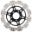 Brake Disc Vee Front Ebcvee Rotor Black