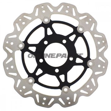 Brake Disc Vee Front Ebcvee Rotor Black