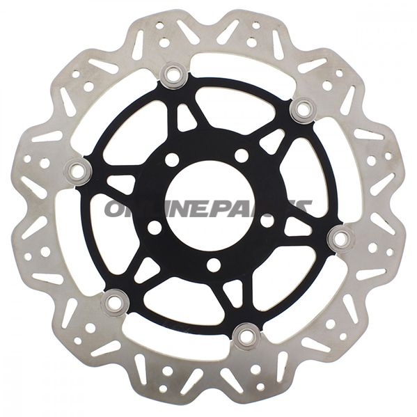 Brake Disc Vee Front Ebcvee Rotor Black
