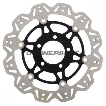 Brake Disc Vee Front Ebcvee Rotor Black