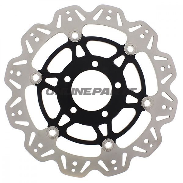Brake Disc Vee Front Ebcvee Rotor Black