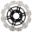 Brake Disc Vee Front Ebcvee Rotor Black