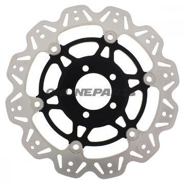 Brake Disc Vee Front Ebcvee Rotor Black