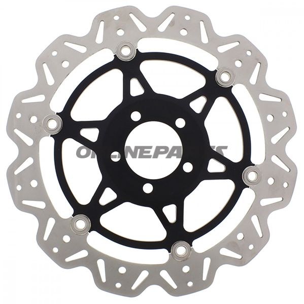 Brake Disc Vee Front Ebcvee Rotor Black