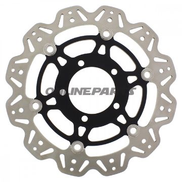 Brake Disc Vee Front Ebcvee Rotor Black