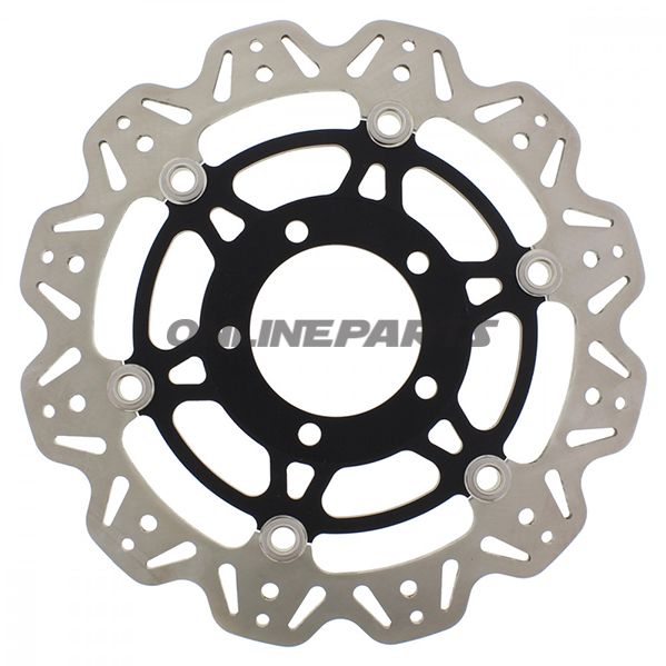 Brake Disc Vee Front Ebcvee Rotor Black