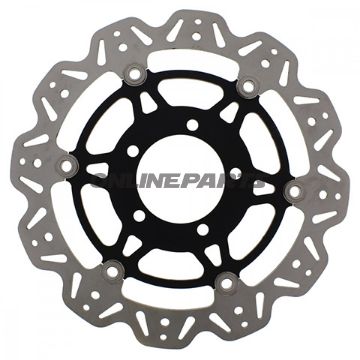 Brake Disc Vee Front Ebcvee Rotor Black