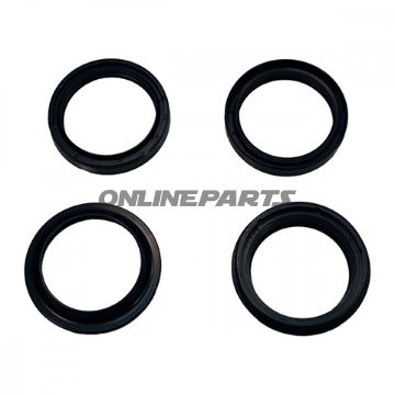 Fork Oil Seal Kit48x61x11 Inc Dust Caps All Balls