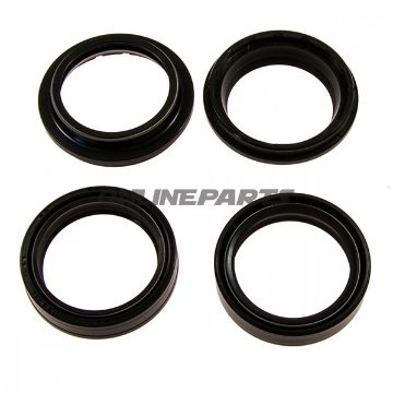 Fork Oil Seal Kit41x52.2X11 Inc Dust Caps All Balls