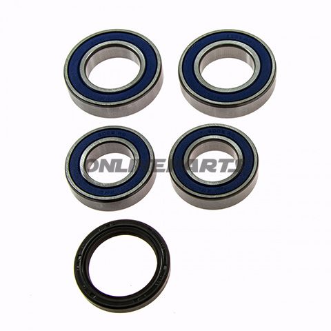 Rear Wheel Bearing And Seal Kitall Balls Racing