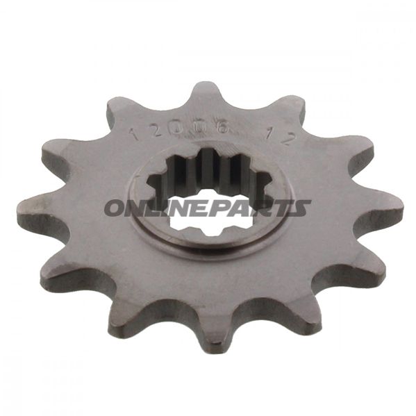 Front Sprocket 12 Tooth 415Narrow Spline 15/18