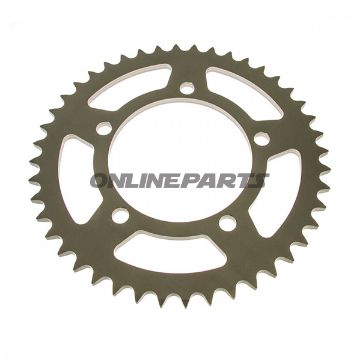 Rear Sprocket Alu 46 Tooth 525 Pitch Silverinner Diameter 110 Bolt Spacing 131