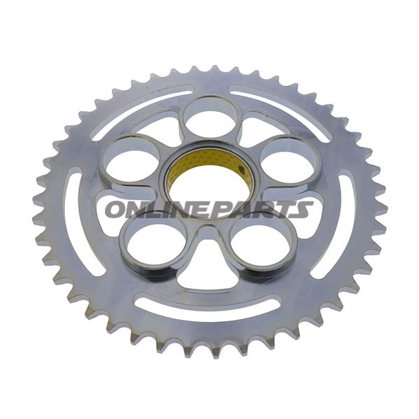 Rear Sprocket 45 Tooth 525 Silverinner Diameter 55 Bolt Spacing 85