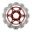 Brake Disc Front Ebcvee Rotor Red