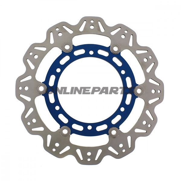 Brake Disc Front Ebcvee Rotor Blue