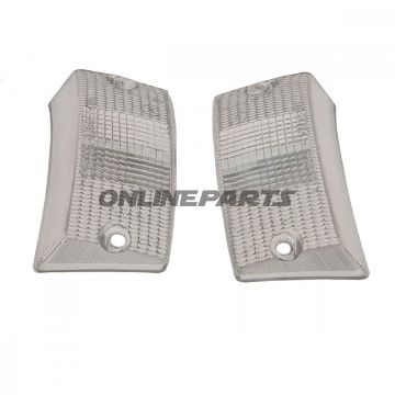 Indicator Lens White2 Piece Set