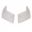 Indicator Lens White2 Piece Set