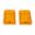 Indicator Glass Orangecont 2 Pcs