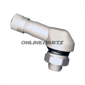 Tyre Valve Aluminium Jmpmatt Silver 8.3Mm
