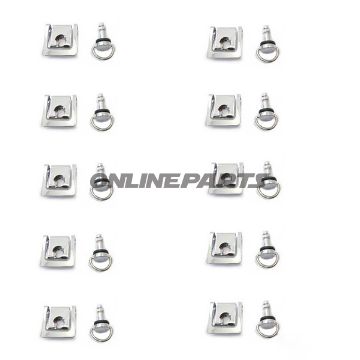 Fairing Fastener Dzus 19Mmsilver Jmp