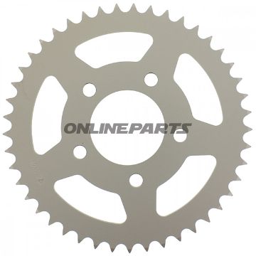 Rear Sprocket Alu 45 Tooth Pitch 520 Silverinner Diameter 70 Bolt Spacing 100